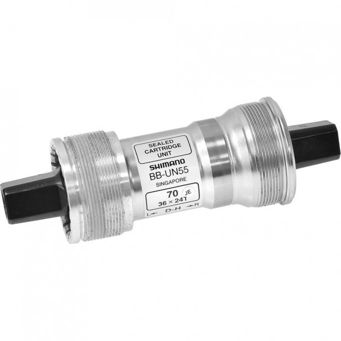 Каретка SHIMANO UN55, 70/115мм, с болтами EBBUN55I15 Каретка SHIMANO UN55, 70/115мм, с болтами EBBUN55I15