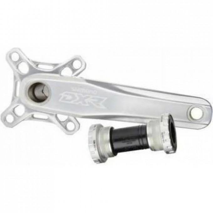 Система SHIMANO DXR, MX71, 175мм, интегрированный вал, с бонками, без звезды IFCMX71EX Система SHIMANO DXR, MX71, 175мм, интегрированный вал, с бонками, без звезды IFCMX71EX