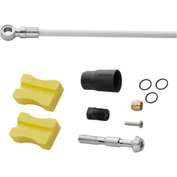 Гидролиния SHIMANO BH90-SBW, 1000 мм, обрезной, белый, TL-BH61 ISMBH90SBW100 Гидролиния SHIMANO BH90-SBW, 1000 мм, обрезной, белый, TL-BH61 ISMBH90SBW100