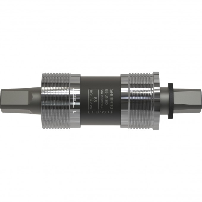 Каретка SHIMANO UN300, 73/122.5(123LL), без болтов, индивидуальная упаковка EBBUN300C23X Каретка SHIMANO UN300, 73/122.5(123LL), без болтов, индивидуальная упаковка EBBUN300C23X