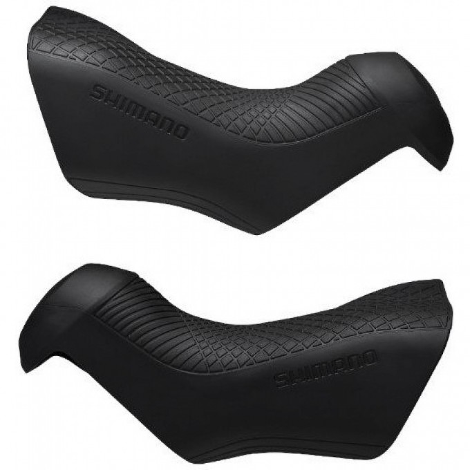 Кожухи ручек SHIMANO для ST-R8070, 2 штуки, черный Y0E698010 Кожухи ручек SHIMANO для ST-R8070, 2 штуки, черный Y0E698010