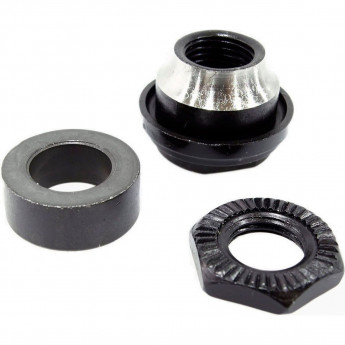 Конус велосипедный SHIMANO, к FH-M525A/M529, левый, с гайкой, шайбой, Y3SX98020