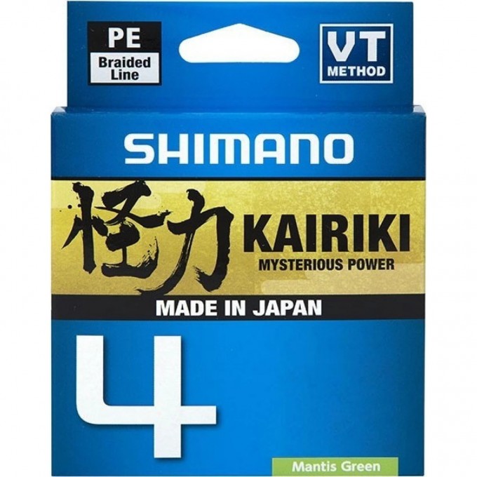 Леска плетёная SHIMANO KAIRIKI 4 PE 150 м разноцветная 0.20 мм 13.8 кг LDM54TE2020015M Леска плетёная SHIMANO KAIRIKI 4 PE 150 м разноцветная 0.20 мм 13.8 кг LDM54TE2020015M