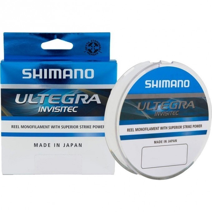 Леска SHIMANO ULTEGRA INVISI 150м прозрачная 0,205мм 4,2кг ULTINV15020 Леска SHIMANO ULTEGRA INVISI 150м прозрачная 0,205мм 4,2кг ULTINV15020
