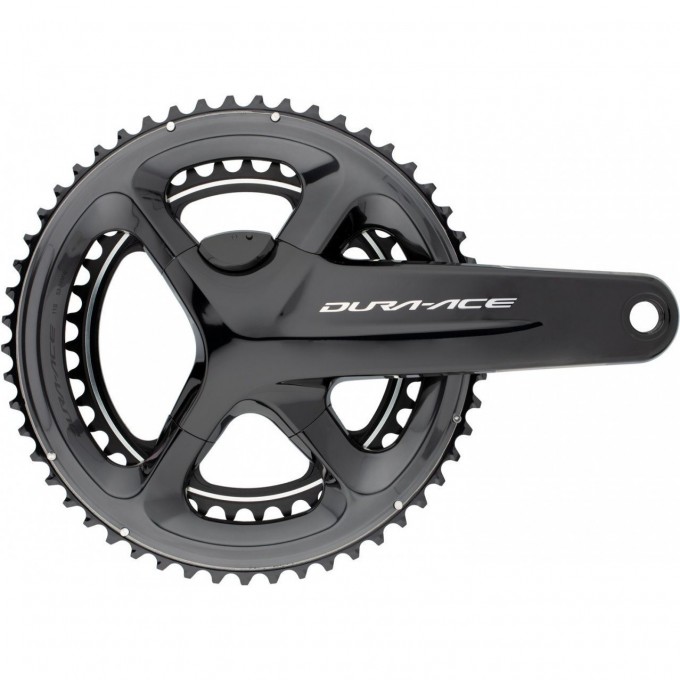 Система SHIMANO DURA-ACE, R9100-P, 170 мм, интегрированный вал, 53/39T без каретки с измерителем мощности IFCR9100PCX39 Система SHIMANO DURA-ACE, R9100-P, 170 мм, интегрированный вал, 53/39T без каретки с измерителем мощности IFCR9100PCX39