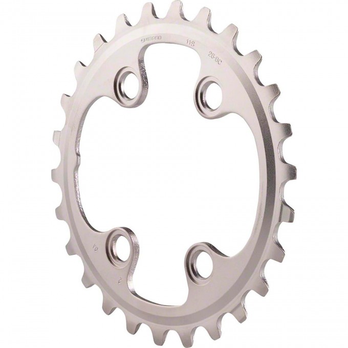 Звезда передняя SHIMANO SLX, для FC-M660, 26T, цвет черный Y1KS26000 Звезда передняя SHIMANO SLX, для FC-M660, 26T, цвет черный Y1KS26000