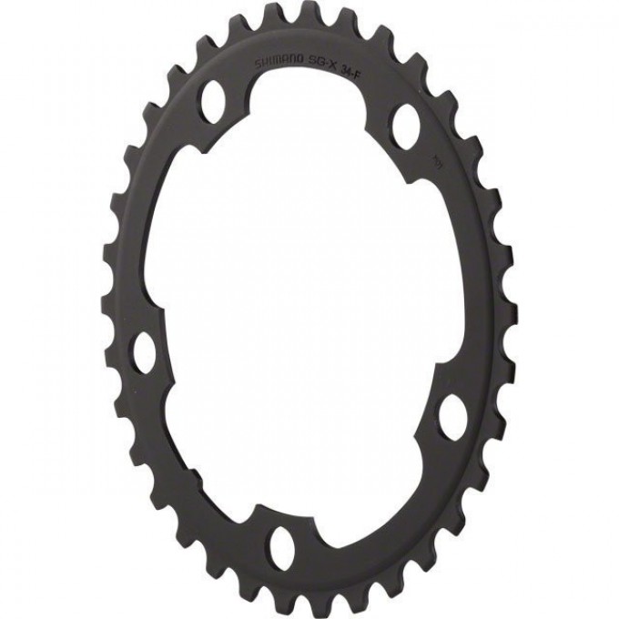Звезда передняя SHIMANO Y-PART , для FC-3550, 34T, цвет черный Y1NB34000 Звезда передняя SHIMANO Y-PART , для FC-3550, 34T, цвет черный Y1NB34000
